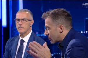 互相奶😂皮耶罗和贝尔戈米发生争执，讨论国米是不是意甲最强